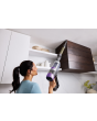Shark IP3251UKT PowerDetect Clean & Empty Cordless Pet Vacuum Cleaner - 70 Minutes Run Time - White/Java Grey