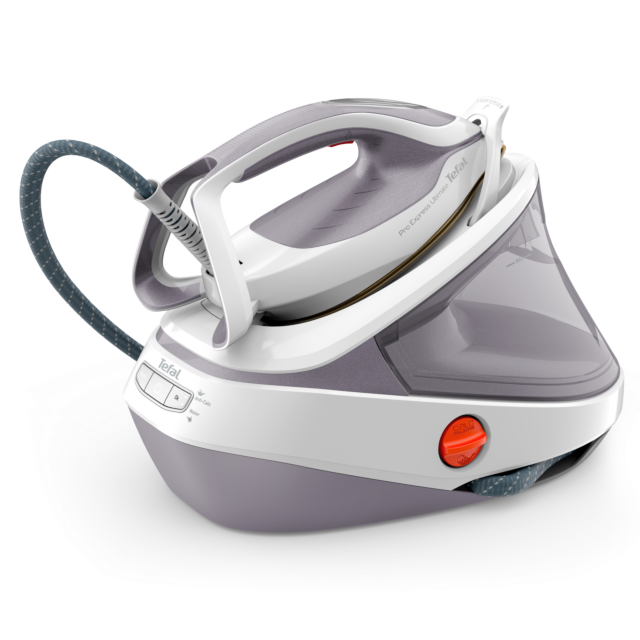 Tefal GV9713G0 High Pressure Steam Generator - Dove Grey & White