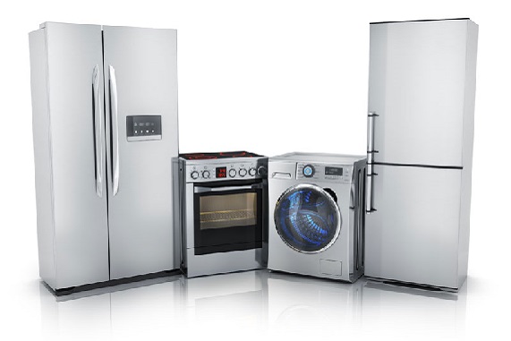 Display of White Goods.